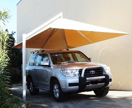 cantilever car parking shade
